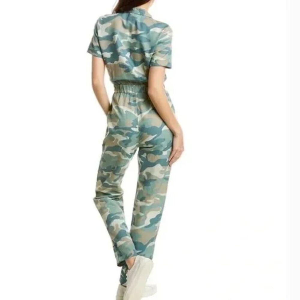 Mother Men's Green and Cream Jumpsuit